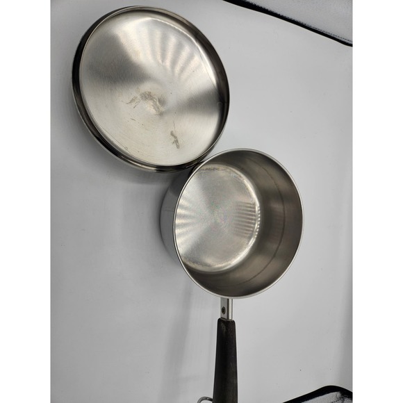 Revere Ware 1 Quart‎ Tall Sauce Pan Stainless Steel with Lid EUC - Picture 5 of 10